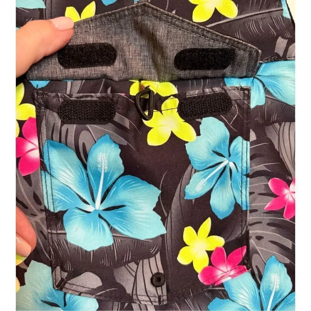 HURLEY - Big Boys Sz 20/30 Board Shorts/Drawstring Adj. Waistband/Above Knee
